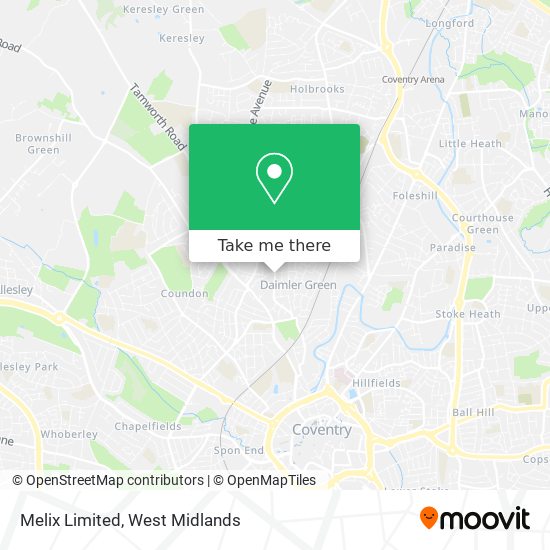 Melix Limited map