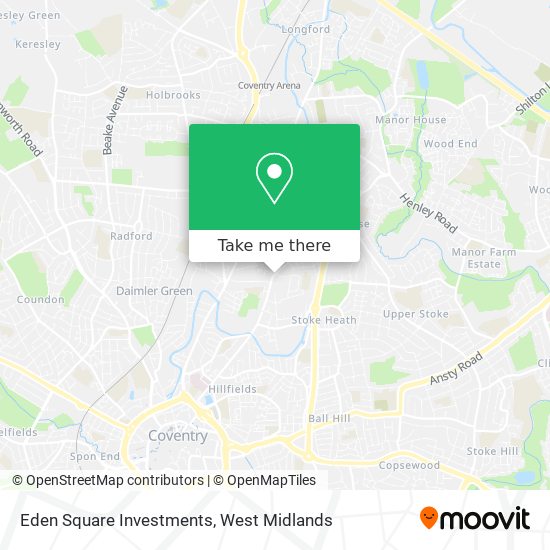 Eden Square Investments map