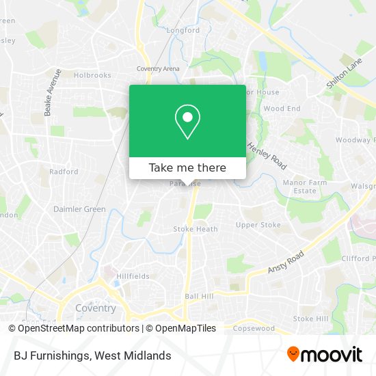 BJ Furnishings map