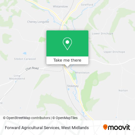 Forward Agricultural Services map