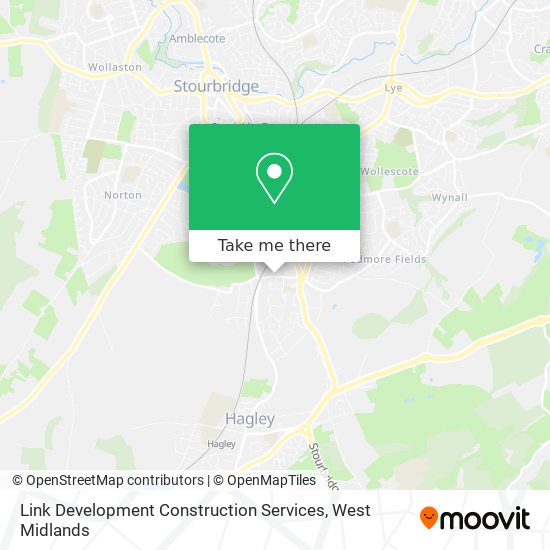 Link Development Construction Services map