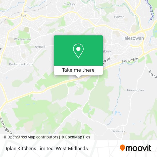 Iplan Kitchens Limited map