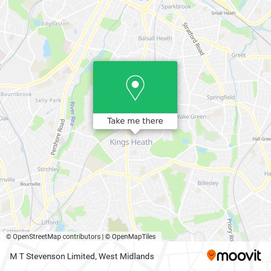 M T Stevenson Limited map