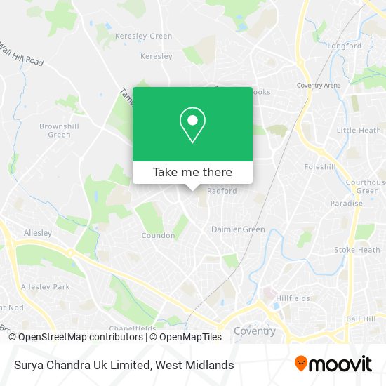 Surya Chandra Uk Limited map