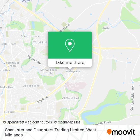 Shankster and Daughters Trading Limited map