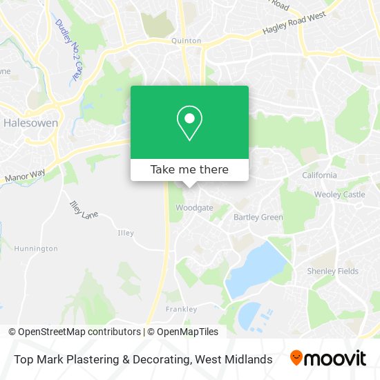 Top Mark Plastering & Decorating map