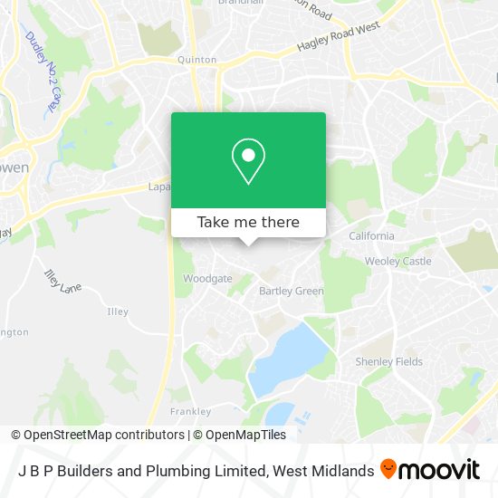 J B P Builders and Plumbing Limited map