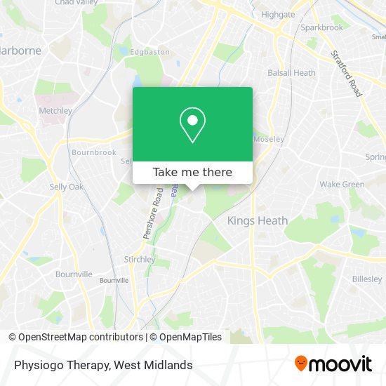 Physiogo Therapy map