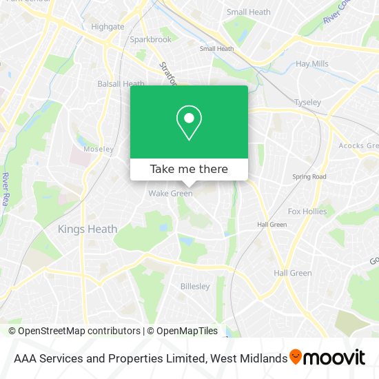 AAA Services and Properties Limited map