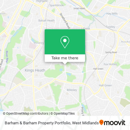 Barham & Barham Property Portfolio map