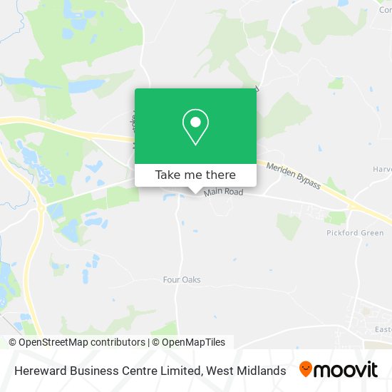 Hereward Business Centre Limited map