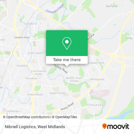 Nibriell Logistics map