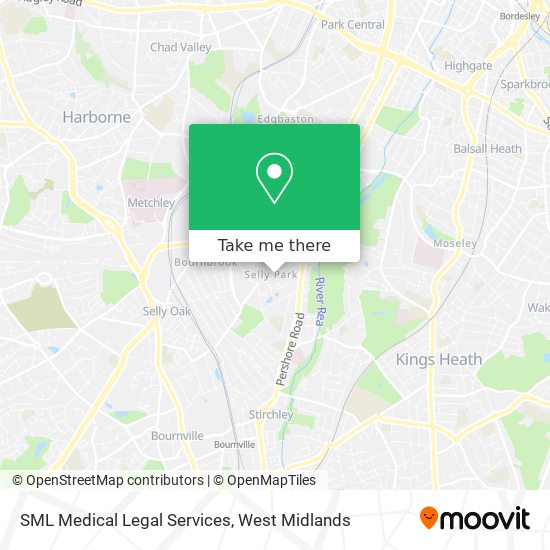 SML Medical Legal Services map