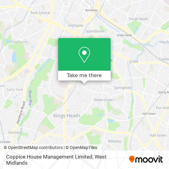 Coppice House Management Limited map