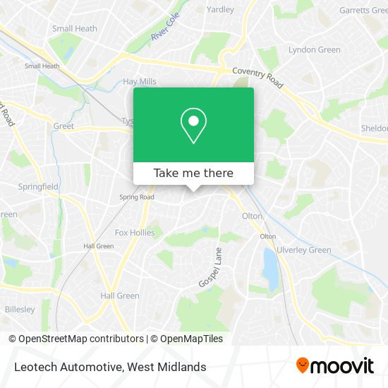 Leotech Automotive map