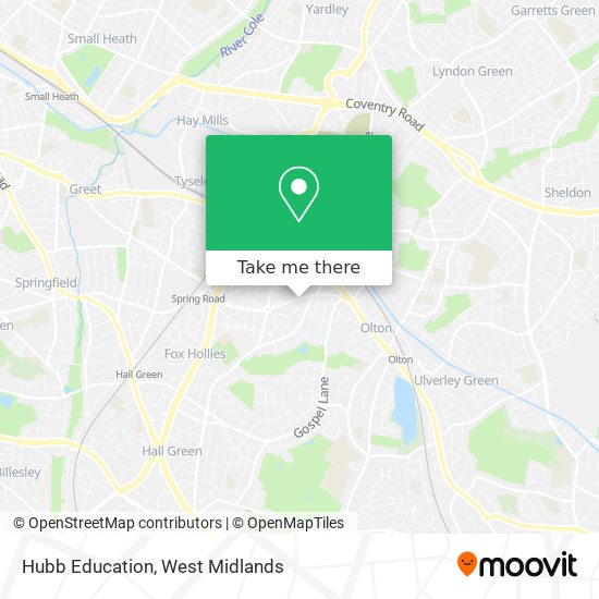 Hubb Education map