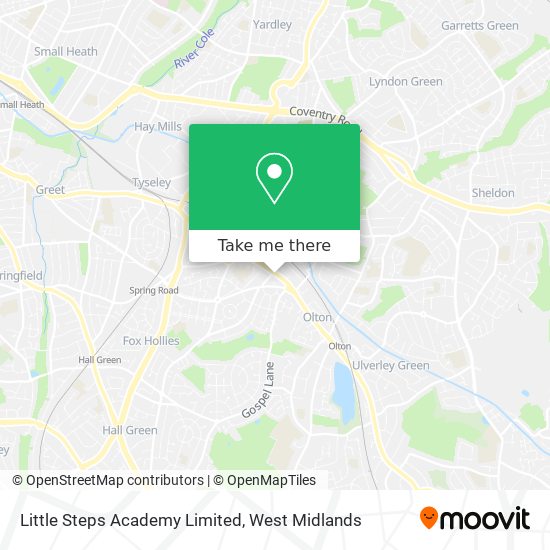 Little Steps Academy Limited map