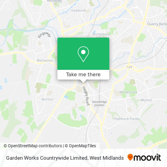 Garden Works Countrywide Limited map