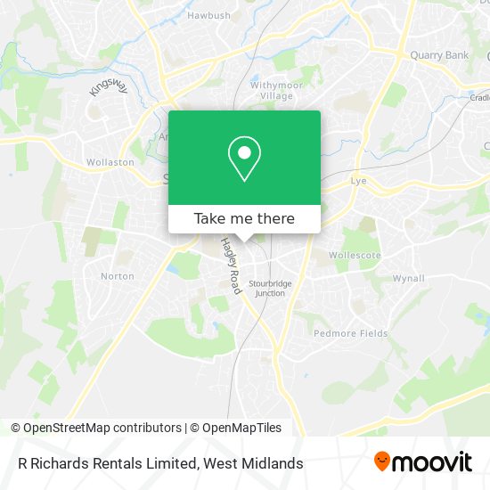 R Richards Rentals Limited map