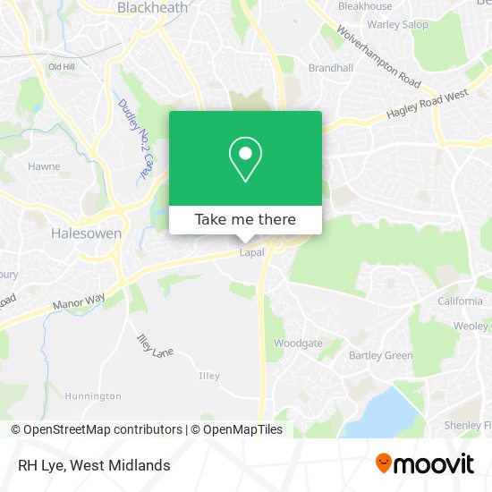 RH Lye map