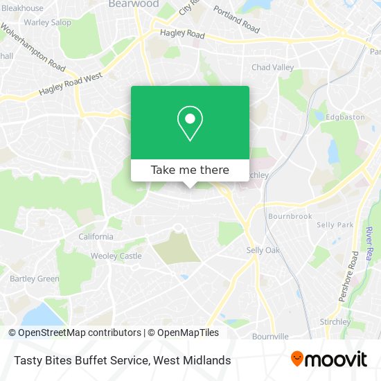 Tasty Bites Buffet Service map