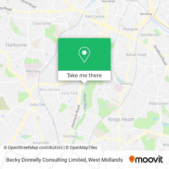 Becky Donnelly Consulting Limited map