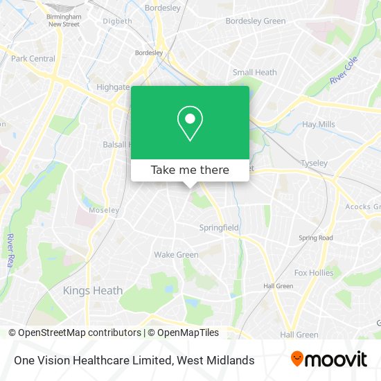 One Vision Healthcare Limited map