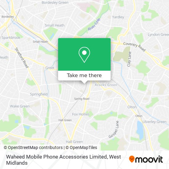 Waheed Mobile Phone Accessories Limited map