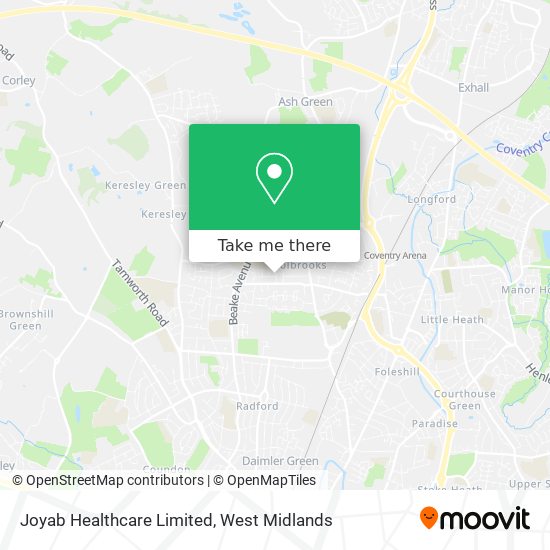 Joyab Healthcare Limited map