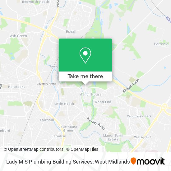 Lady M S Plumbing Building Services map