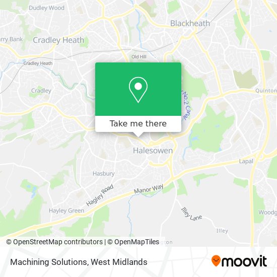 Machining Solutions map