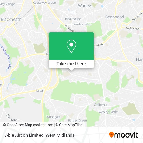 Able Aircon Limited map