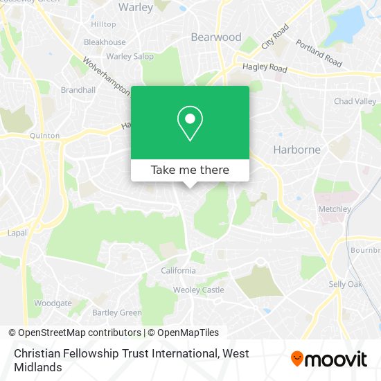 Christian Fellowship Trust International map
