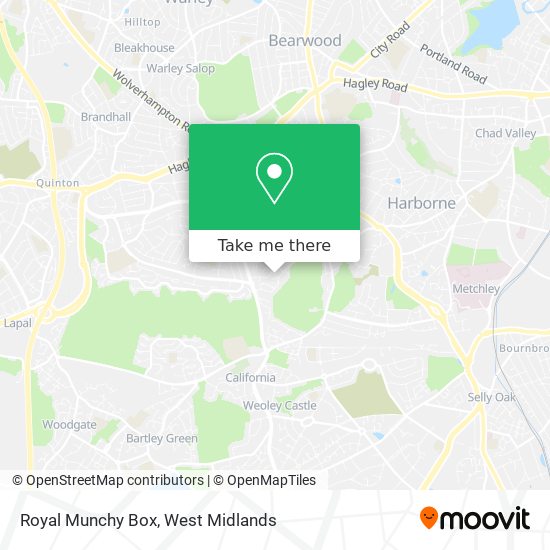 Royal Munchy Box map