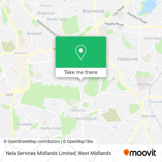 Nela Services Midlands Limited map