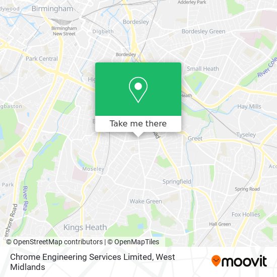 Chrome Engineering Services Limited map