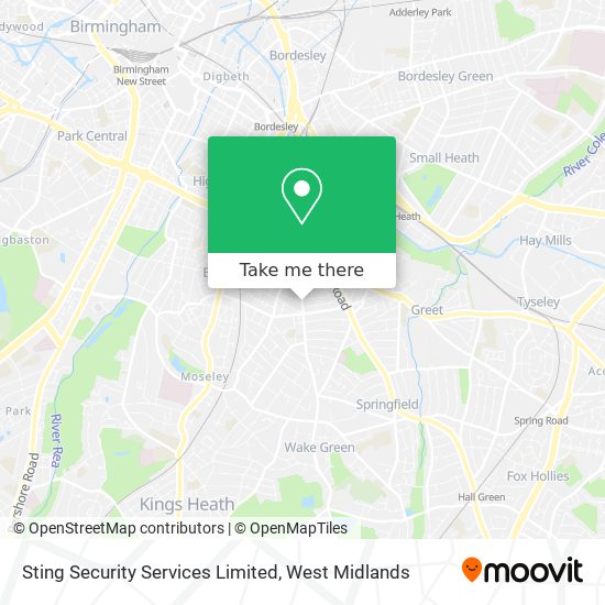 Sting Security Services Limited map