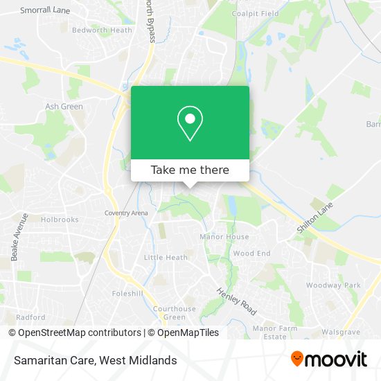 Samaritan Care map