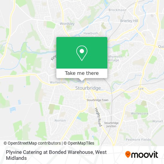 Plyvine Catering at Bonded Warehouse map