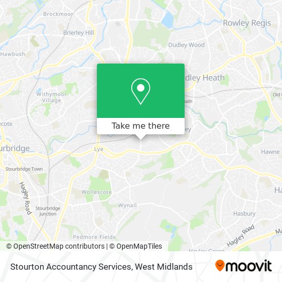 Stourton Accountancy Services map