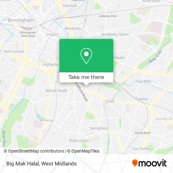 Big Mak Halal map