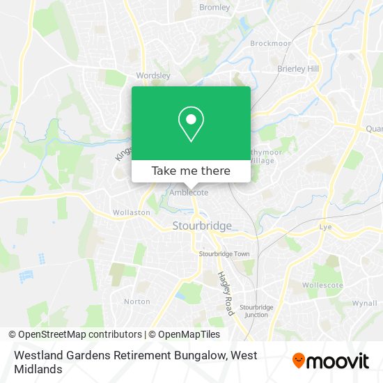 Westland Gardens Retirement Bungalow map