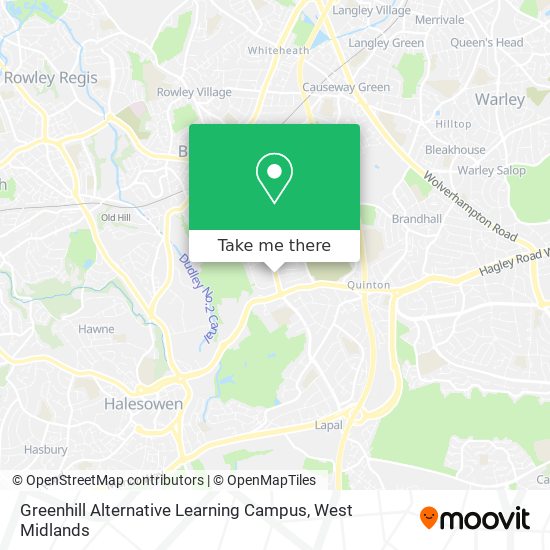 Greenhill Alternative Learning Campus map