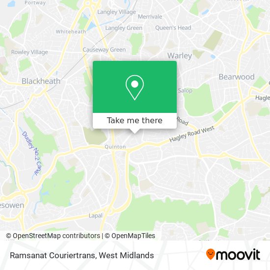Ramsanat Couriertrans map