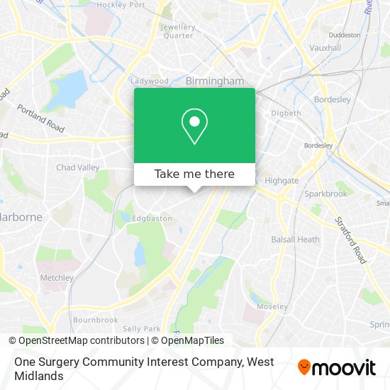 One Surgery Community Interest Company map