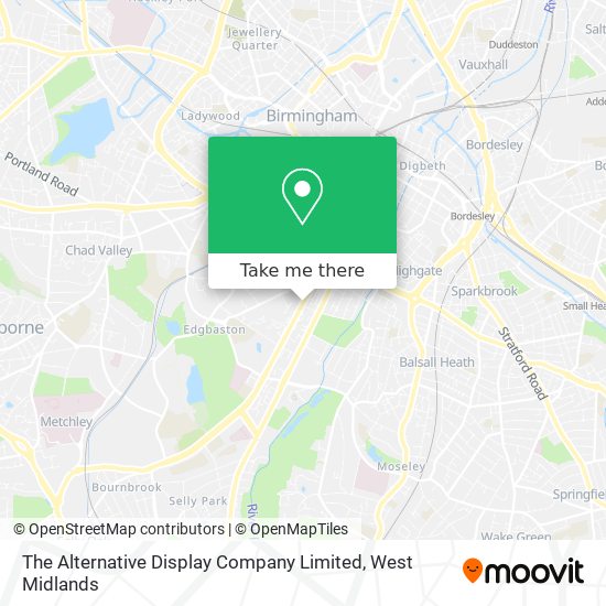 The Alternative Display Company Limited map