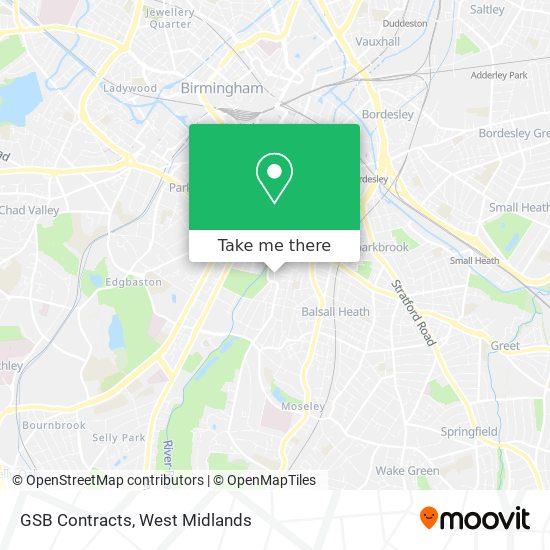 GSB Contracts map