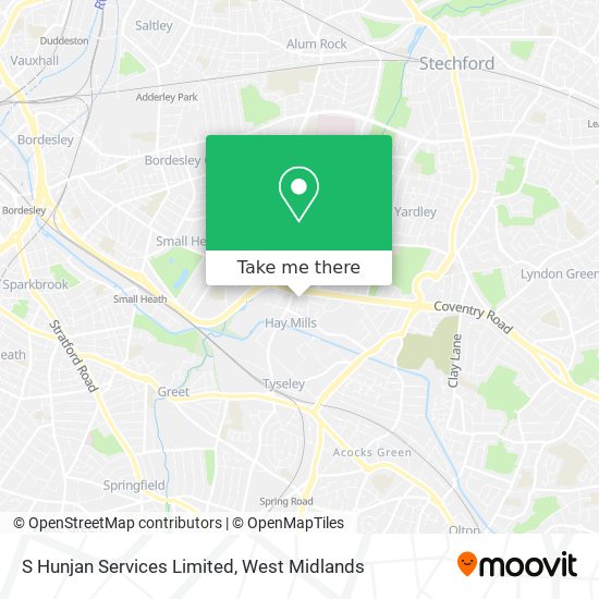 S Hunjan Services Limited map