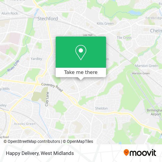 Happy Delivery map