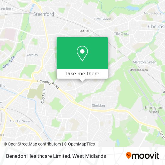 Benedon Healthcare Limited map